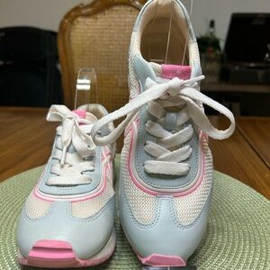 Kate Spade Blue and Pink Athletic Shoes